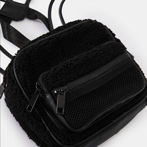 Faux Harness Crossbody Pouch